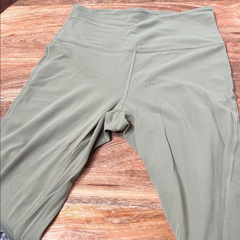 lululemon athletica Olive Green High-Rise Leggings